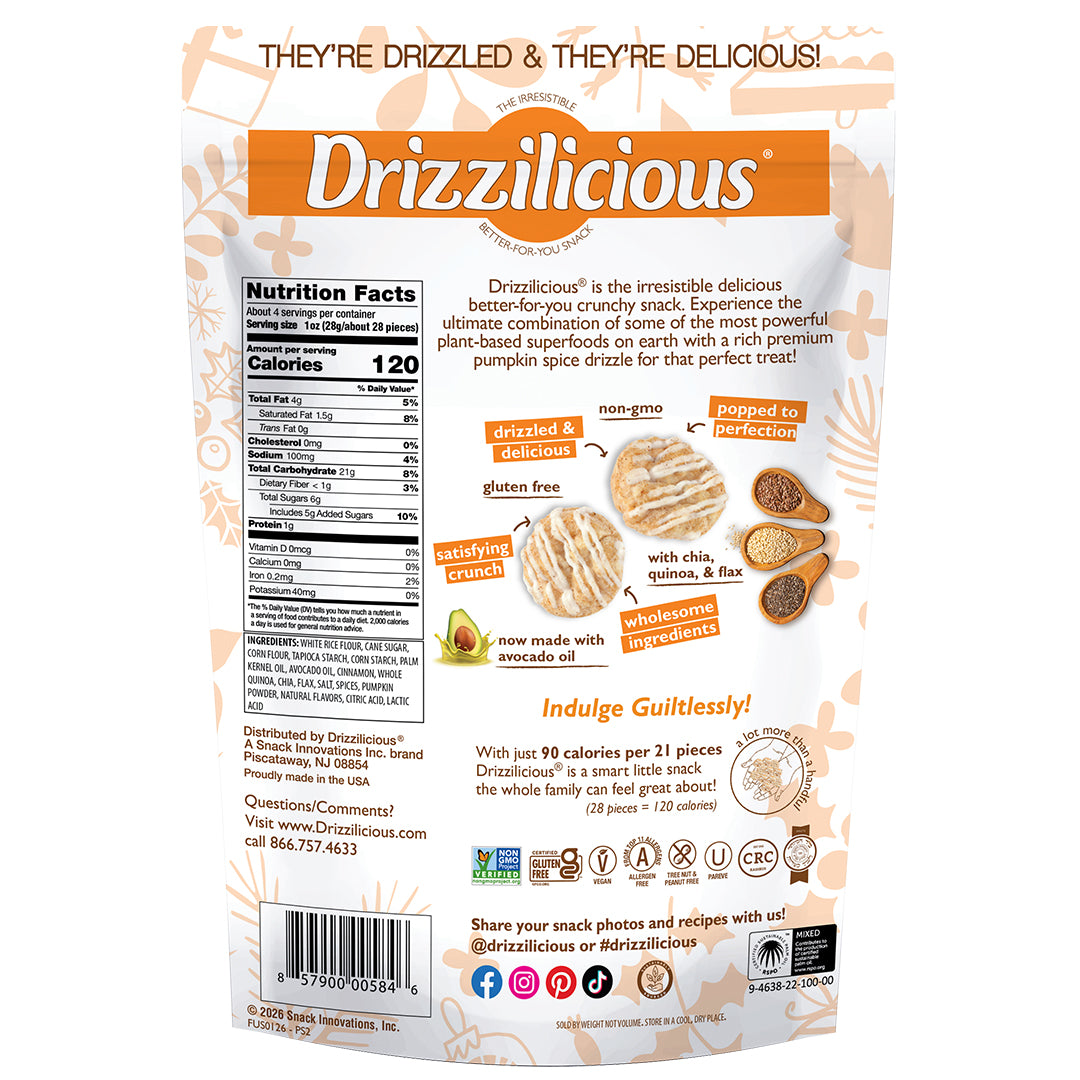 Seasonal Pumpkin Spice Bites 4oz