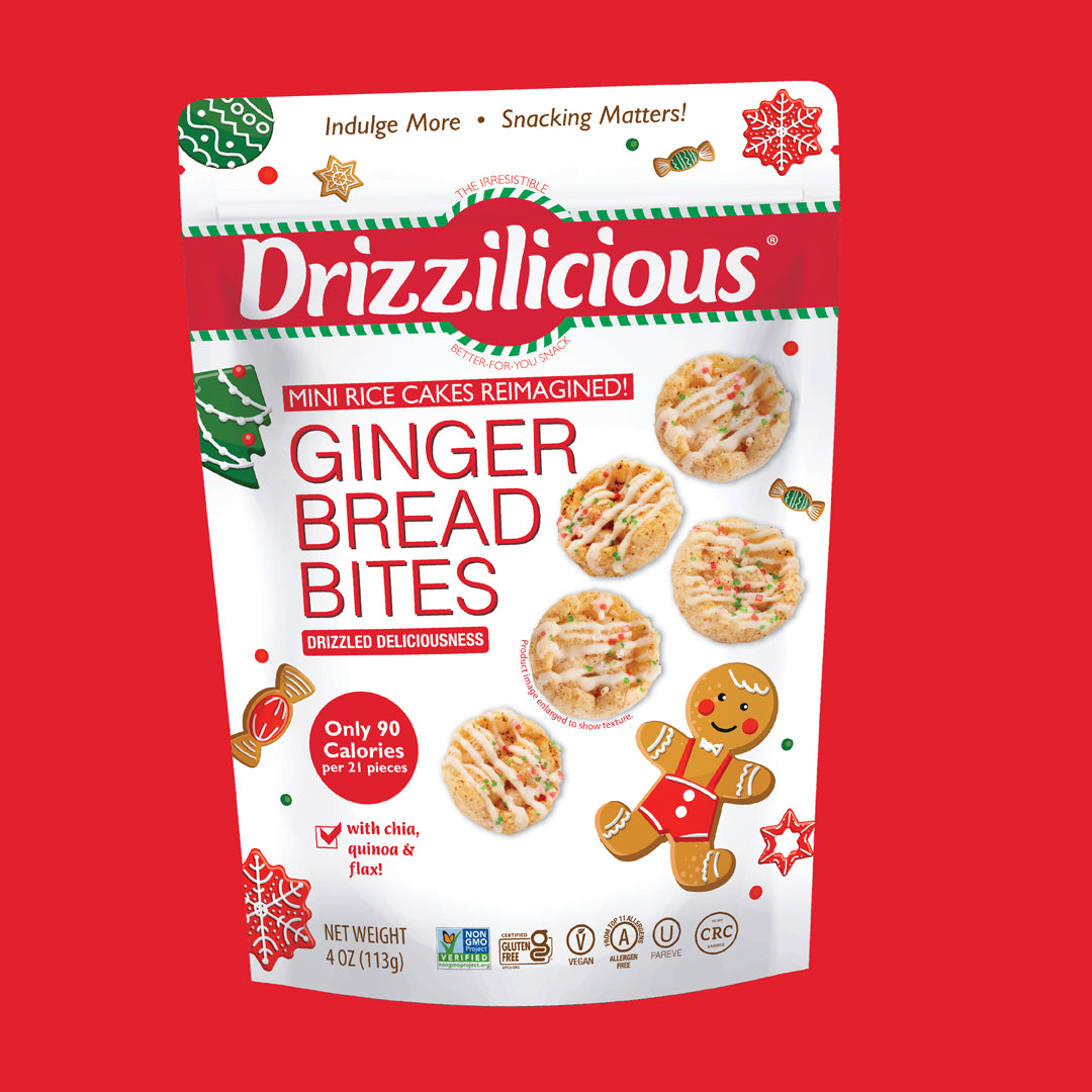 NEW! Drizzilicious Gingerbread Bites! (4oz)