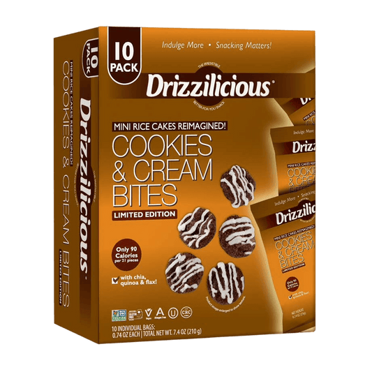 Cookies & Cream .74oz 10pk - Drizzilicious