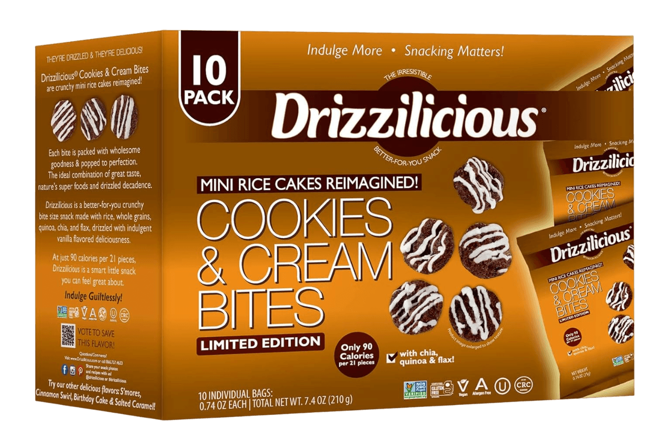 Cookies & Cream .74oz 10pk - Drizzilicious