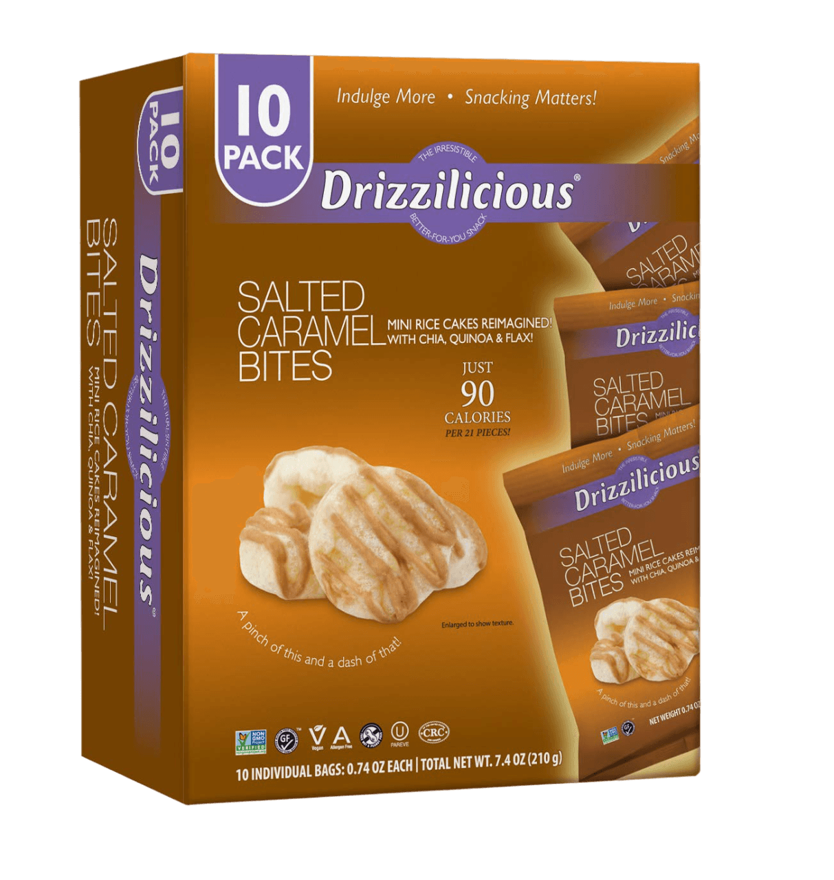 Salted Caramel .74oz 10pk - Drizzilicious