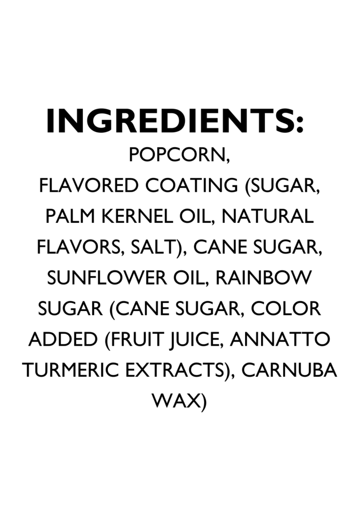 Birthday Cake Popcorn 3.6oz - Drizzilicious