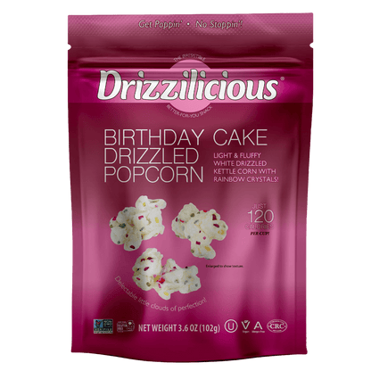 Birthday Cake Popcorn 3.6oz - Drizzilicious