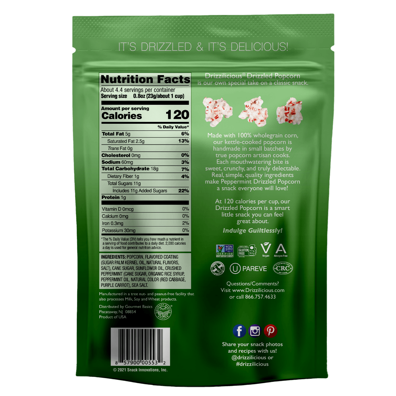 Peppermint Popcorn 3.6oz