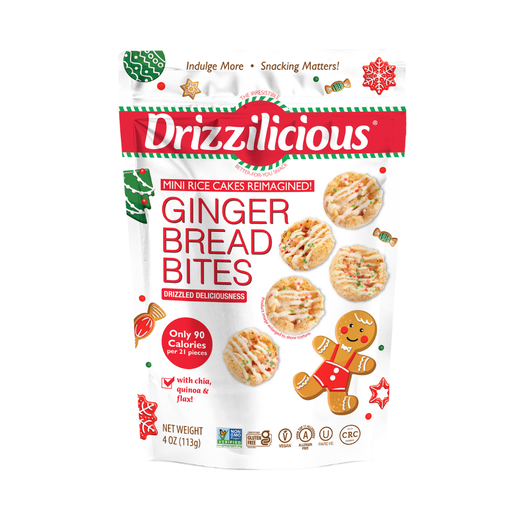 NEW! Drizzilicious Gingerbread Bites! (4oz)