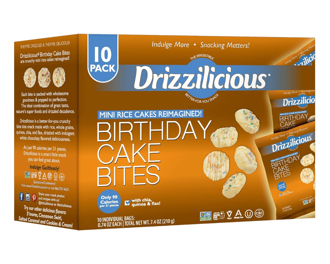 Birthday Cake .74oz 10pk