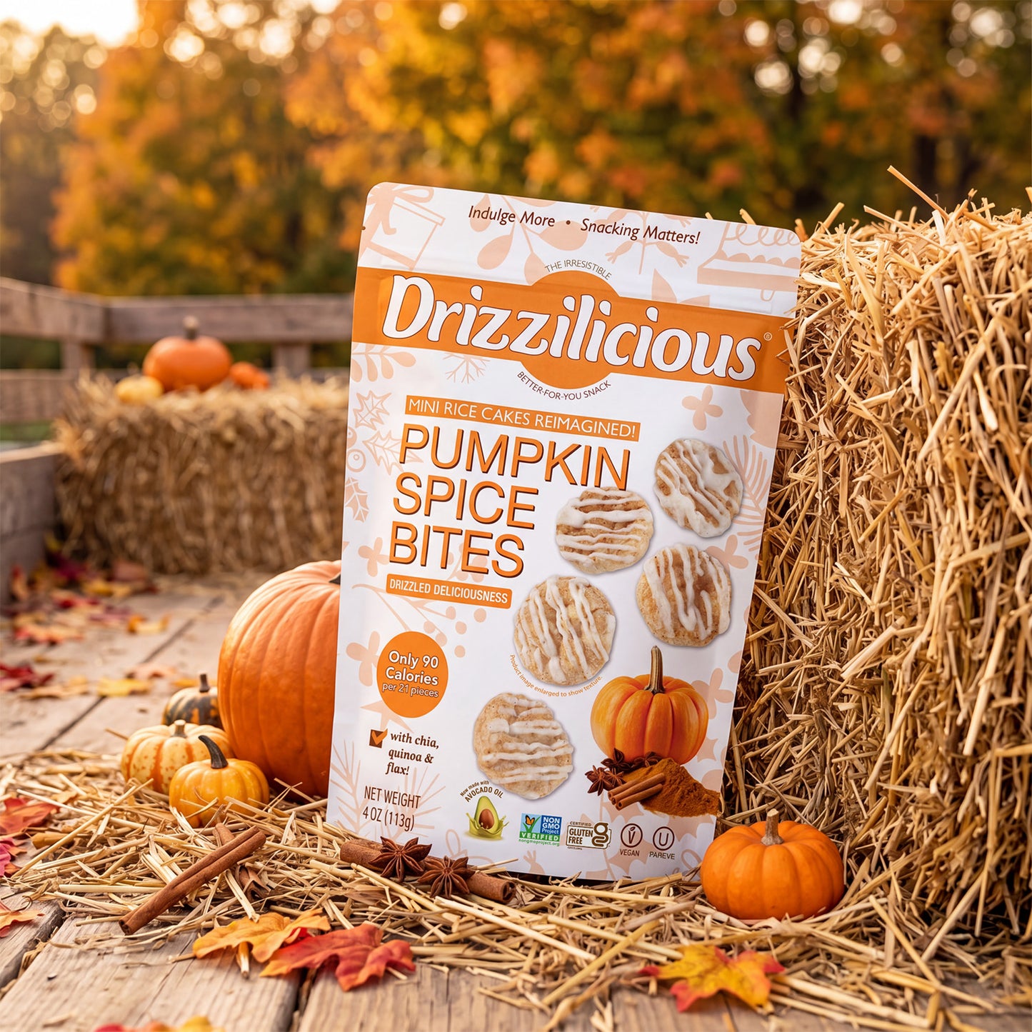 Seasonal Pumpkin Spice Bites 4oz