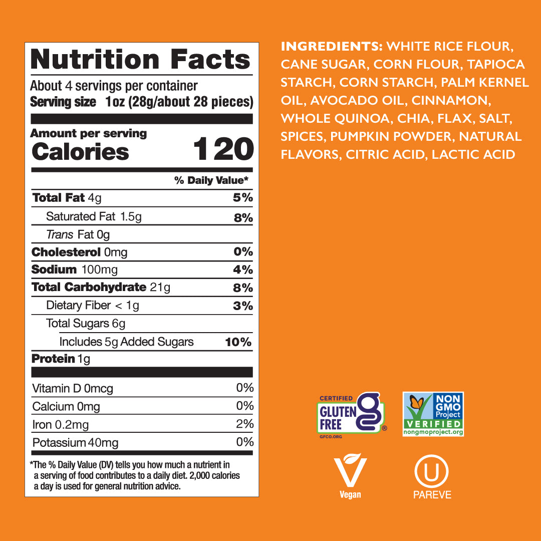 Seasonal Pumpkin Spice Bites 4oz