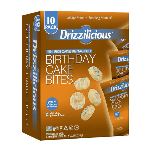 Birthday Cake .74oz 10pk - Drizzilicious