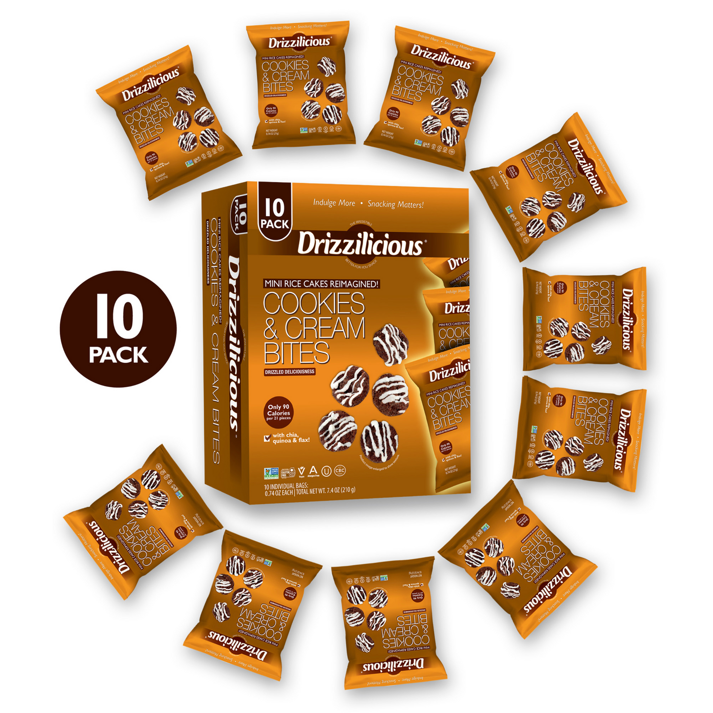 Cookies & Cream .74oz 10pk