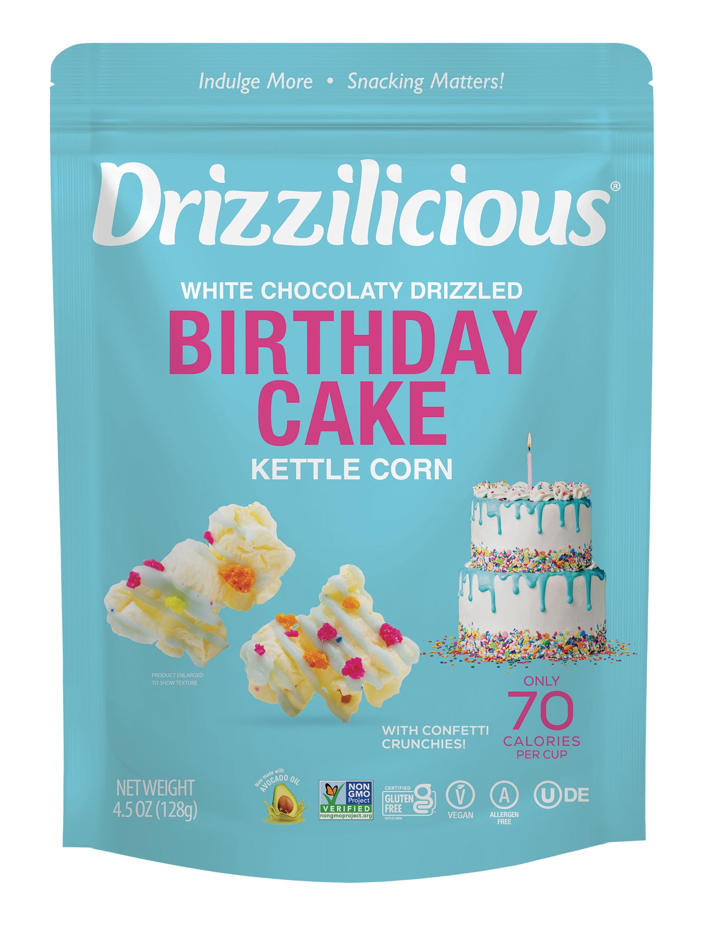 Birthday Cake Kettle Corn 4.5 oz