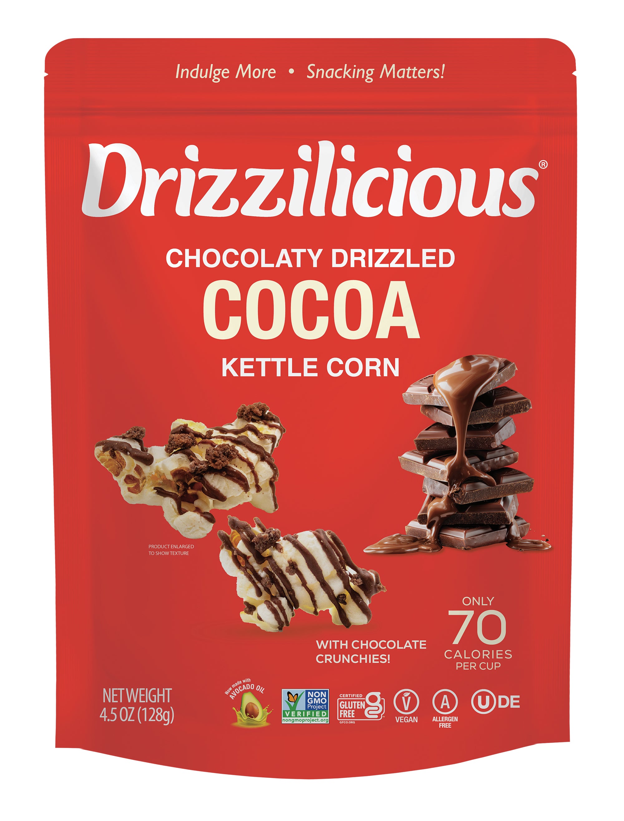 Cocoa Drizzled Kettle Corn 4.5oz – Drizzilicious