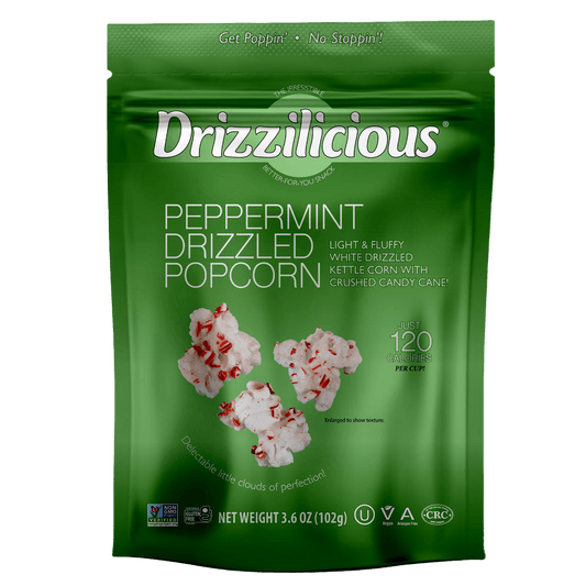 Peppermint Popcorn 3.6oz - Drizzilicious