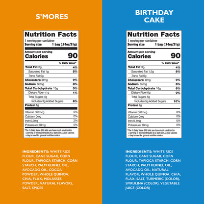 4 Flavor Variety [S'mores, Birthday, French Toast, Very Berry] .74oz