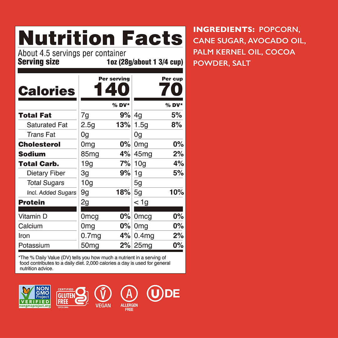 Cocoa Kettle Corn 4.5 oz