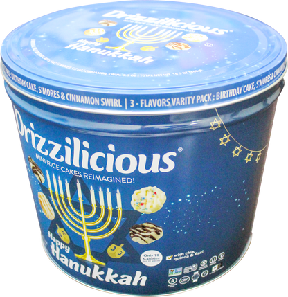 ❄️Holiday Special❄️ - 3 Flavor Hanukkah Tin! (S'mores, Cinnamon, Birthday Cake) 5.5oz Each