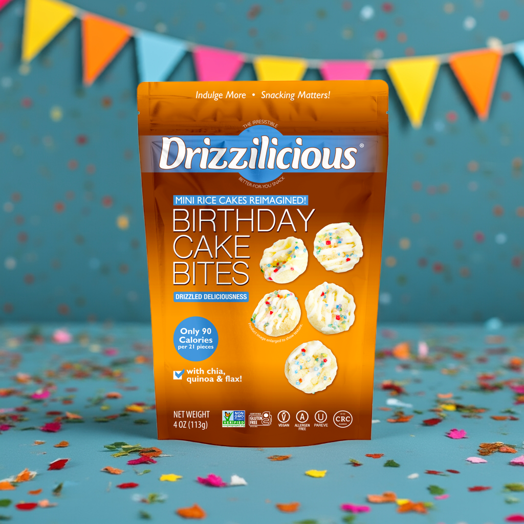 Drizzilicious Birthday Cake Bites (4oz)