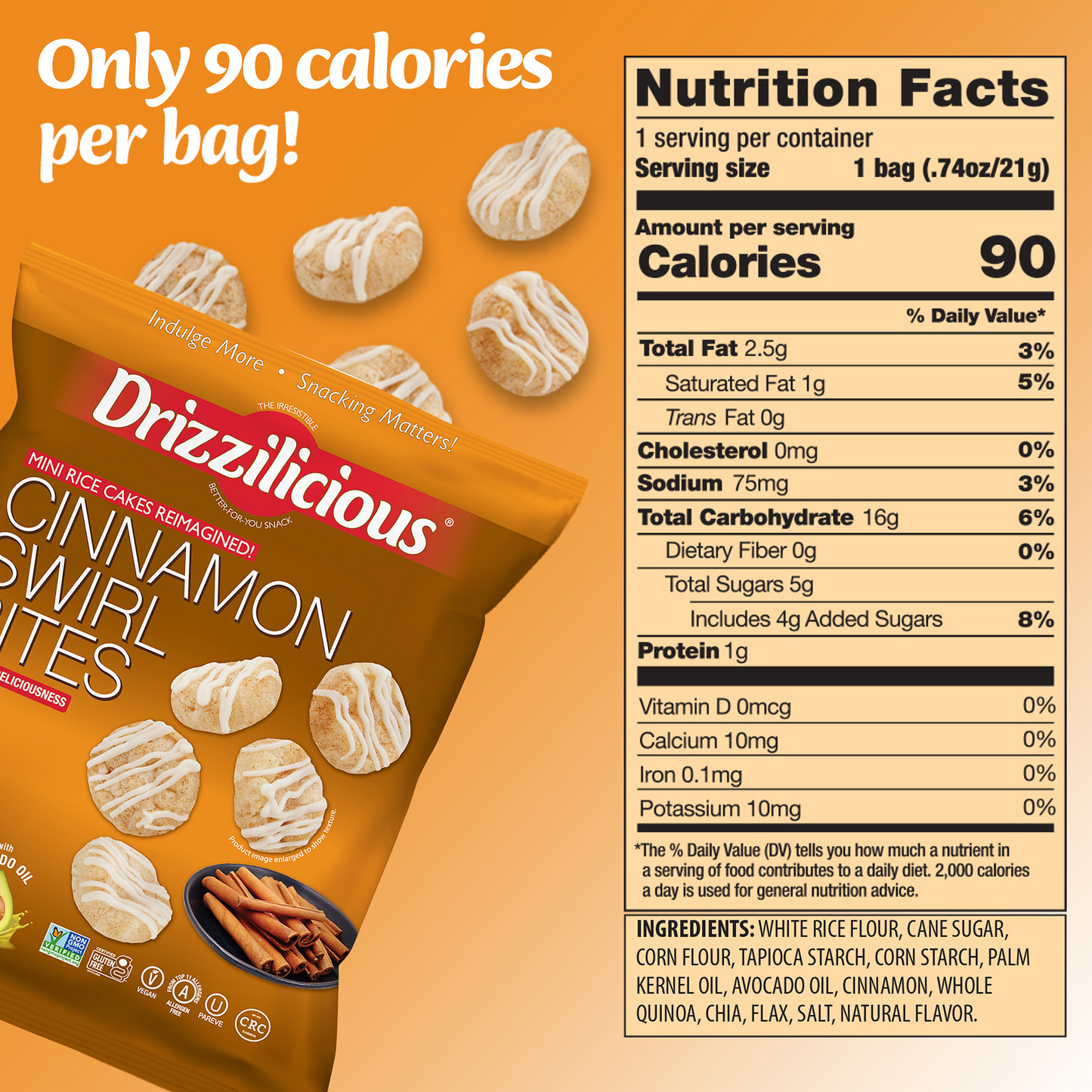 Cinnamon Swirl .74oz 10pk