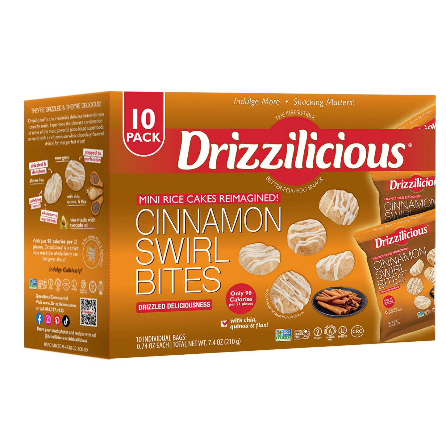 Cinnamon Swirl .74oz 10pk